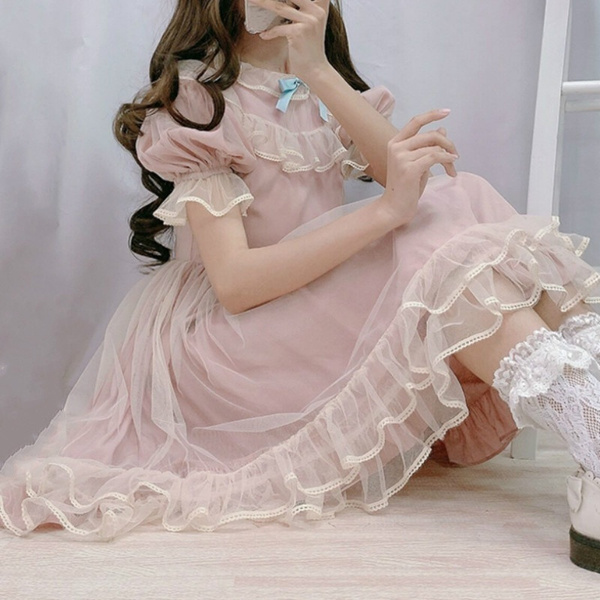 Ladies Girls Princess Kawaii Lolita ...